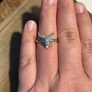 BP Sparkling Skull Ring